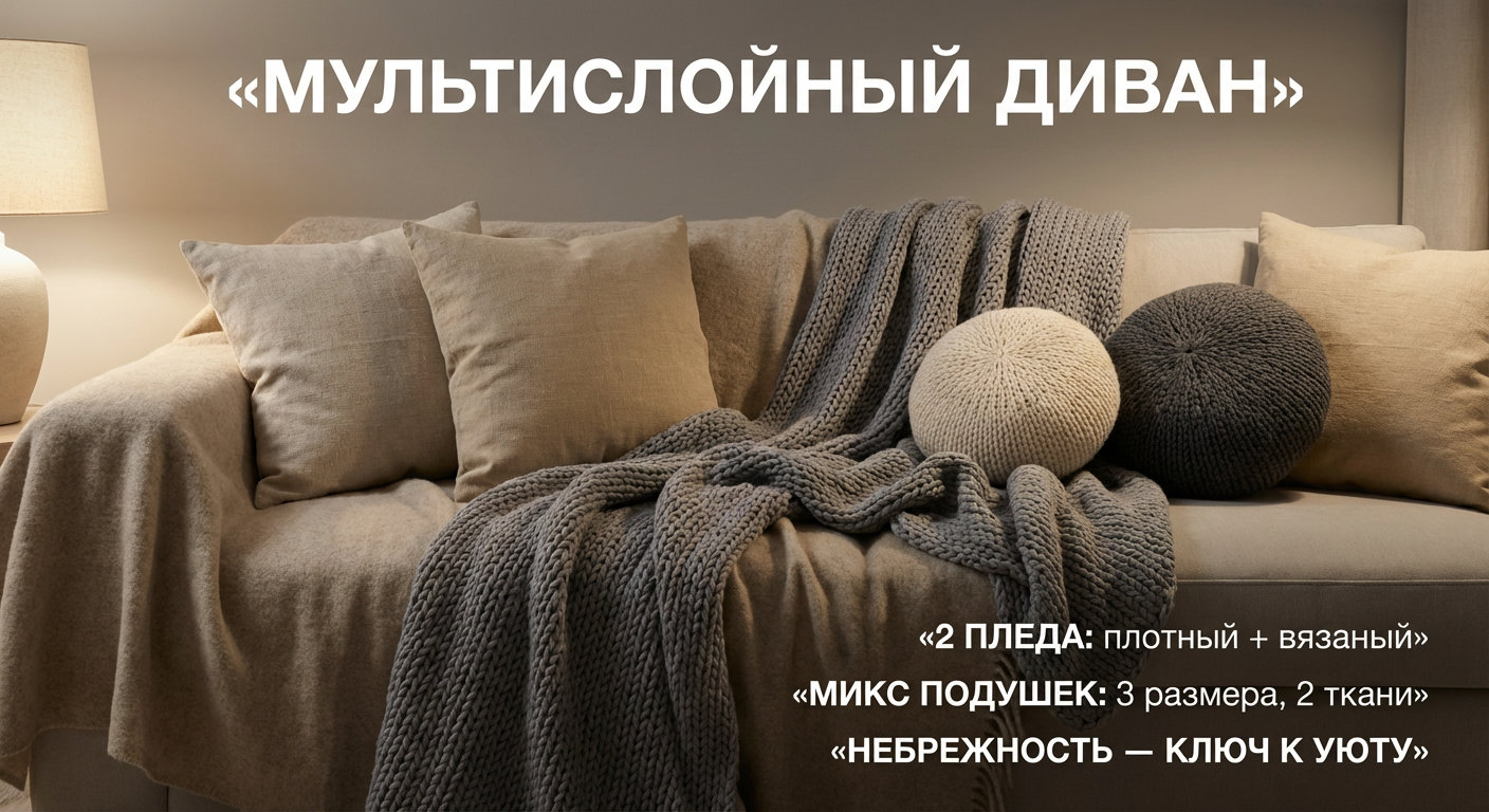 Как сделать интерьер уютным без лишнего декора