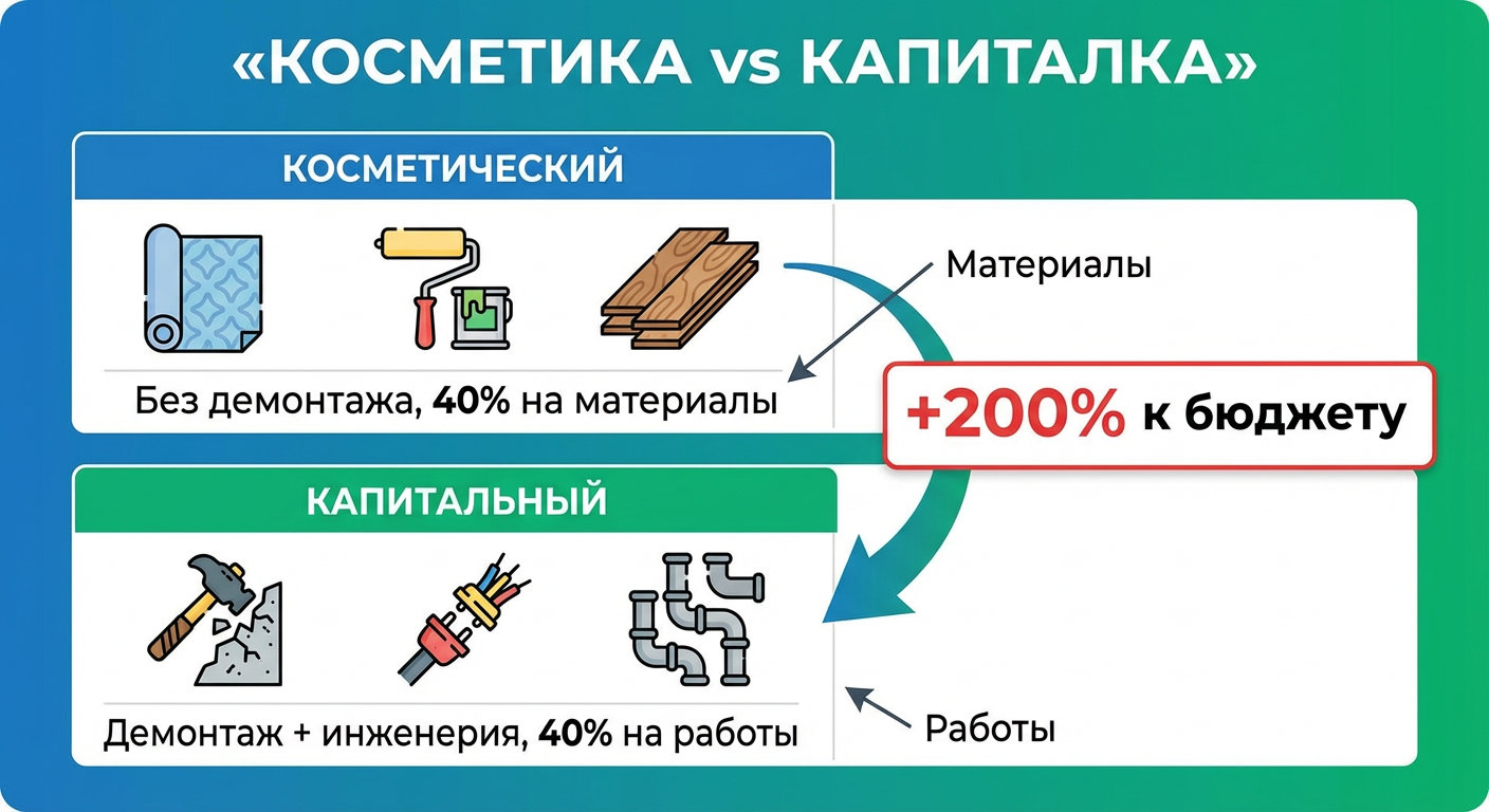 Как составить смету на ремонт квартиры