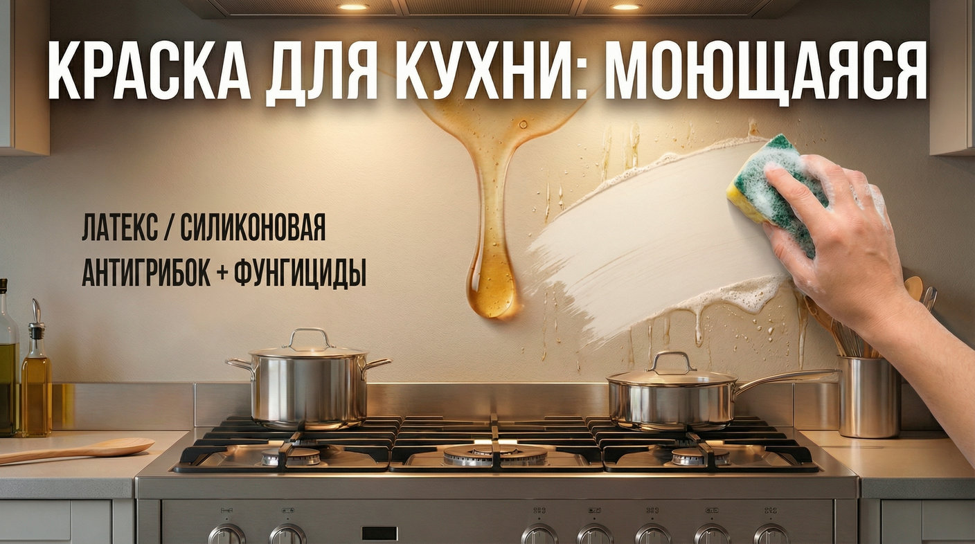 Краска для стен в квартире