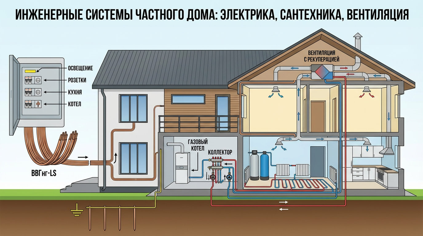 Инженерные системы частного дома