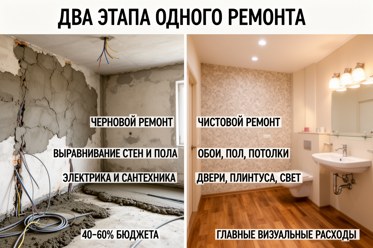 Сколько стоит ремонт квартиры под ключ