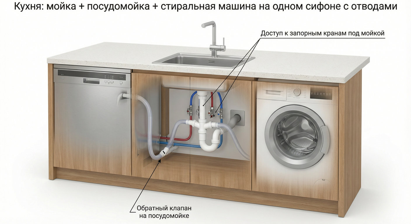 Сантехника в квартире и доме