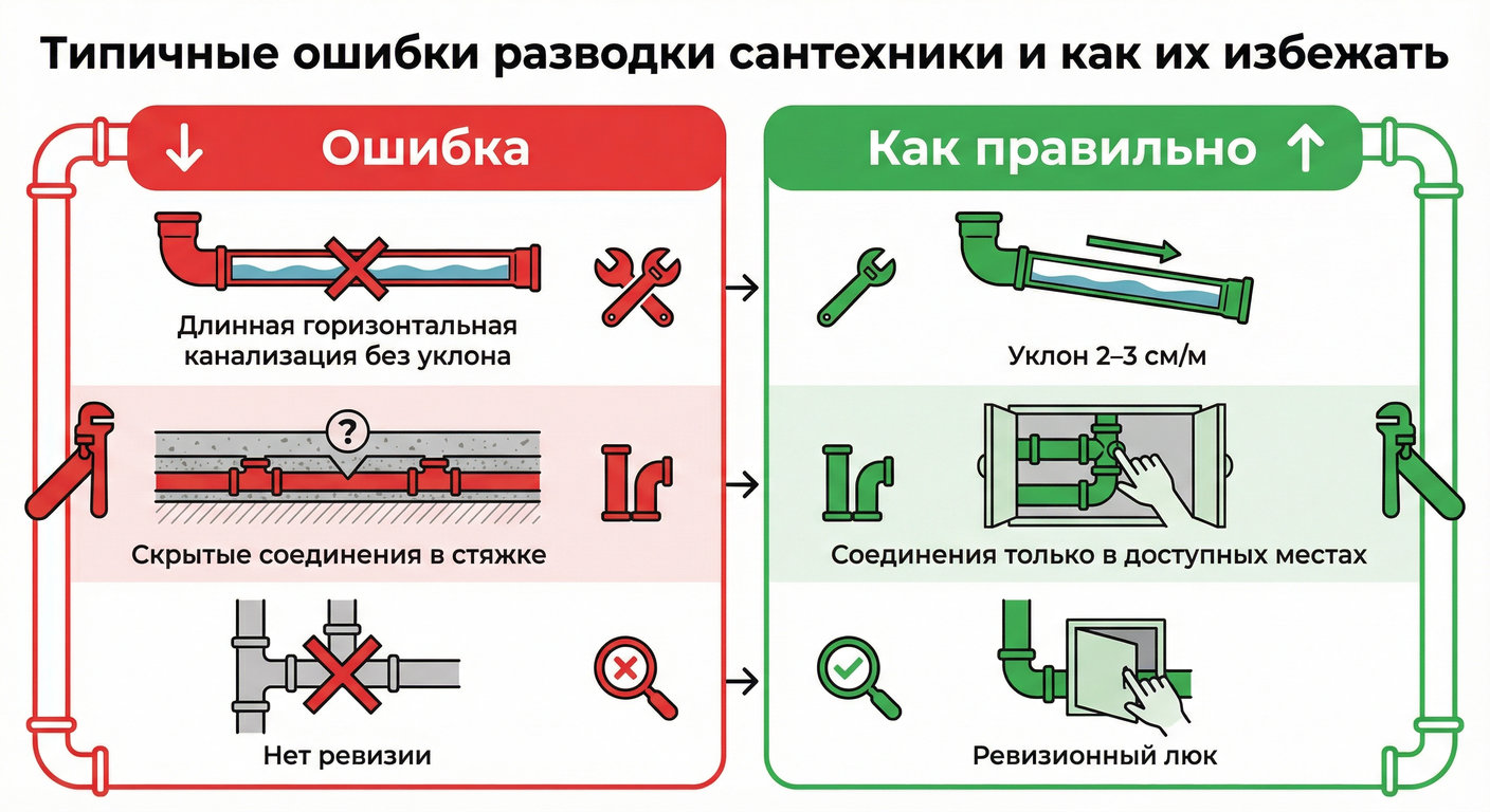 Сантехника в квартире и доме