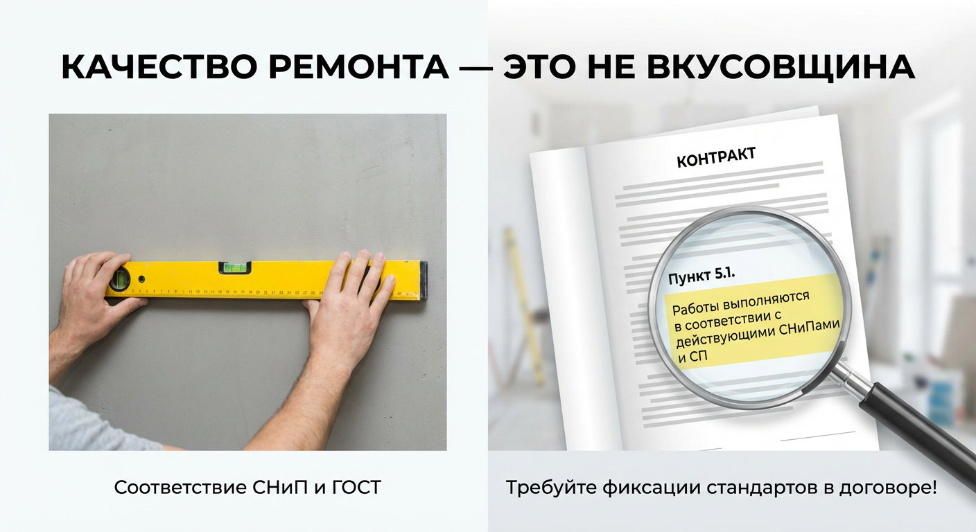 Договор на ремонт квартиры