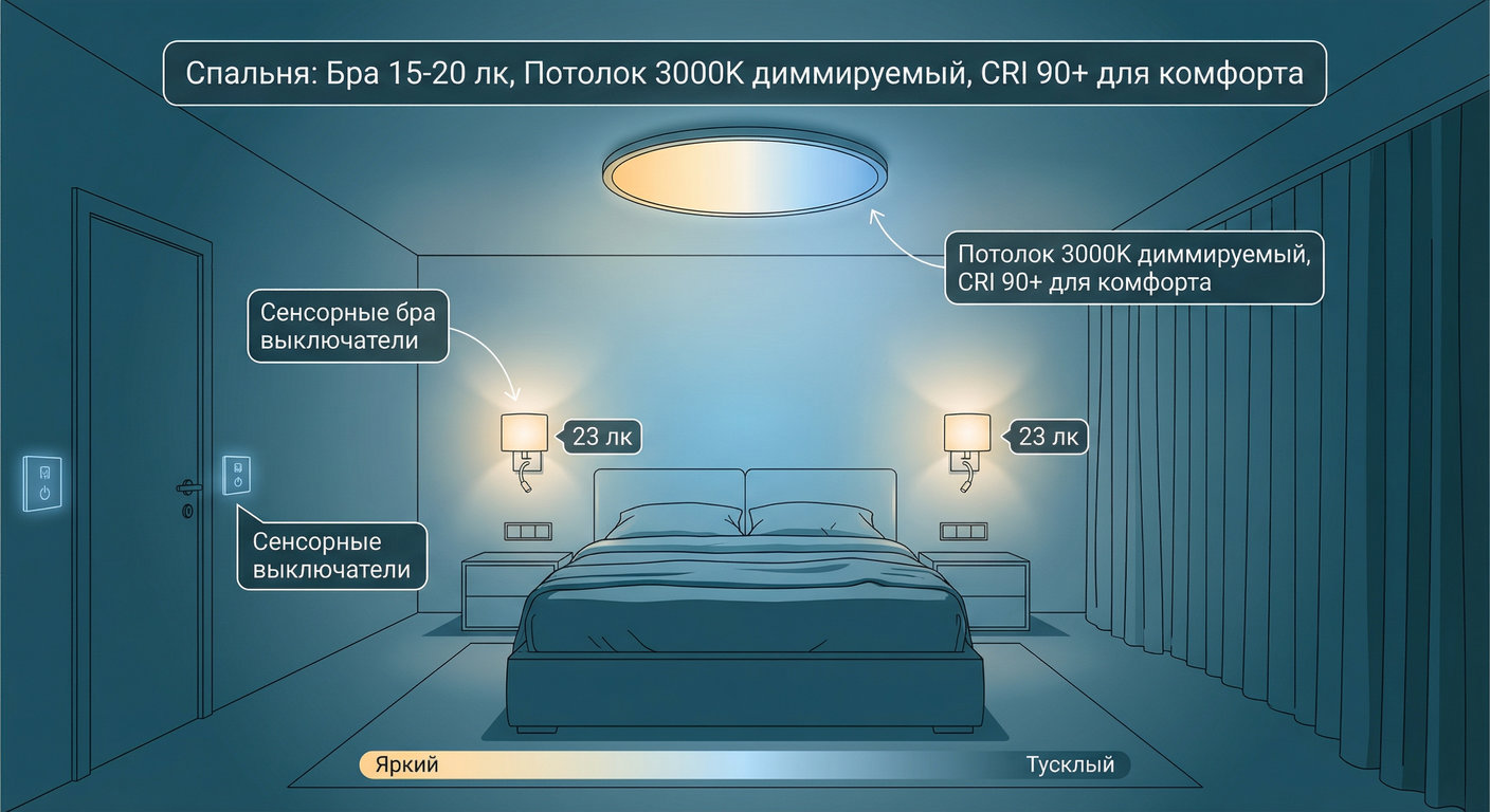 Освещение в квартире после ремонта