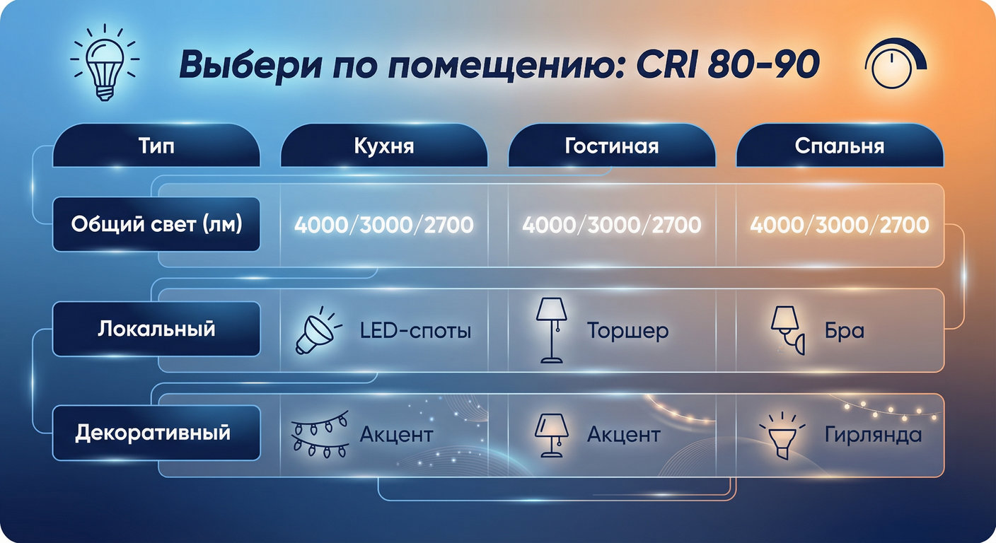 Освещение в квартире после ремонта
