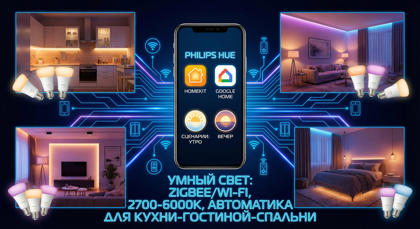 Освещение в квартире после ремонта